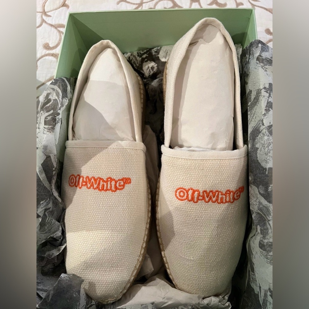 OFF-WHITE ESPADRILLES BRAND NEW SIZE EU43